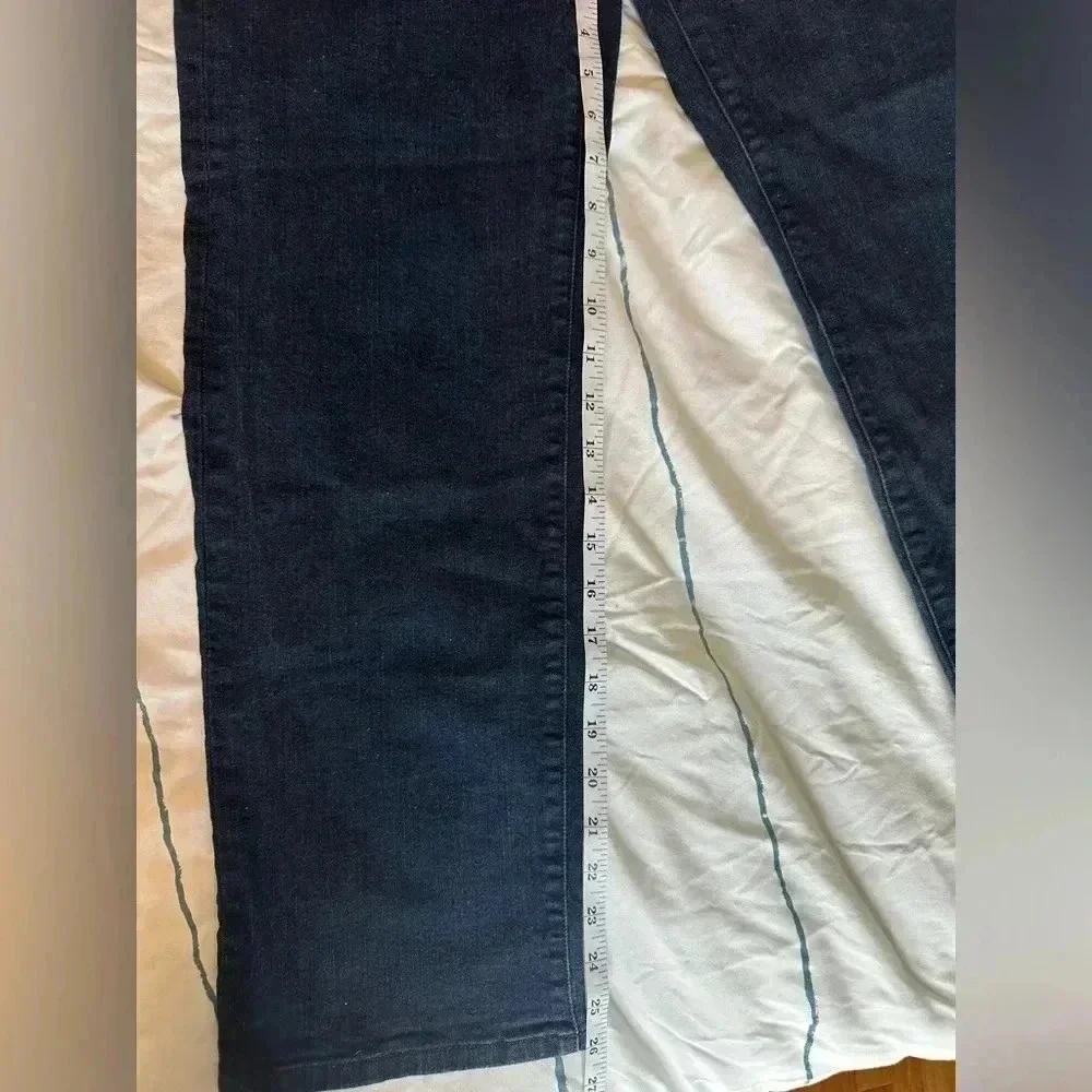 Michael Kors High Rise Selma Straight Leg Jean